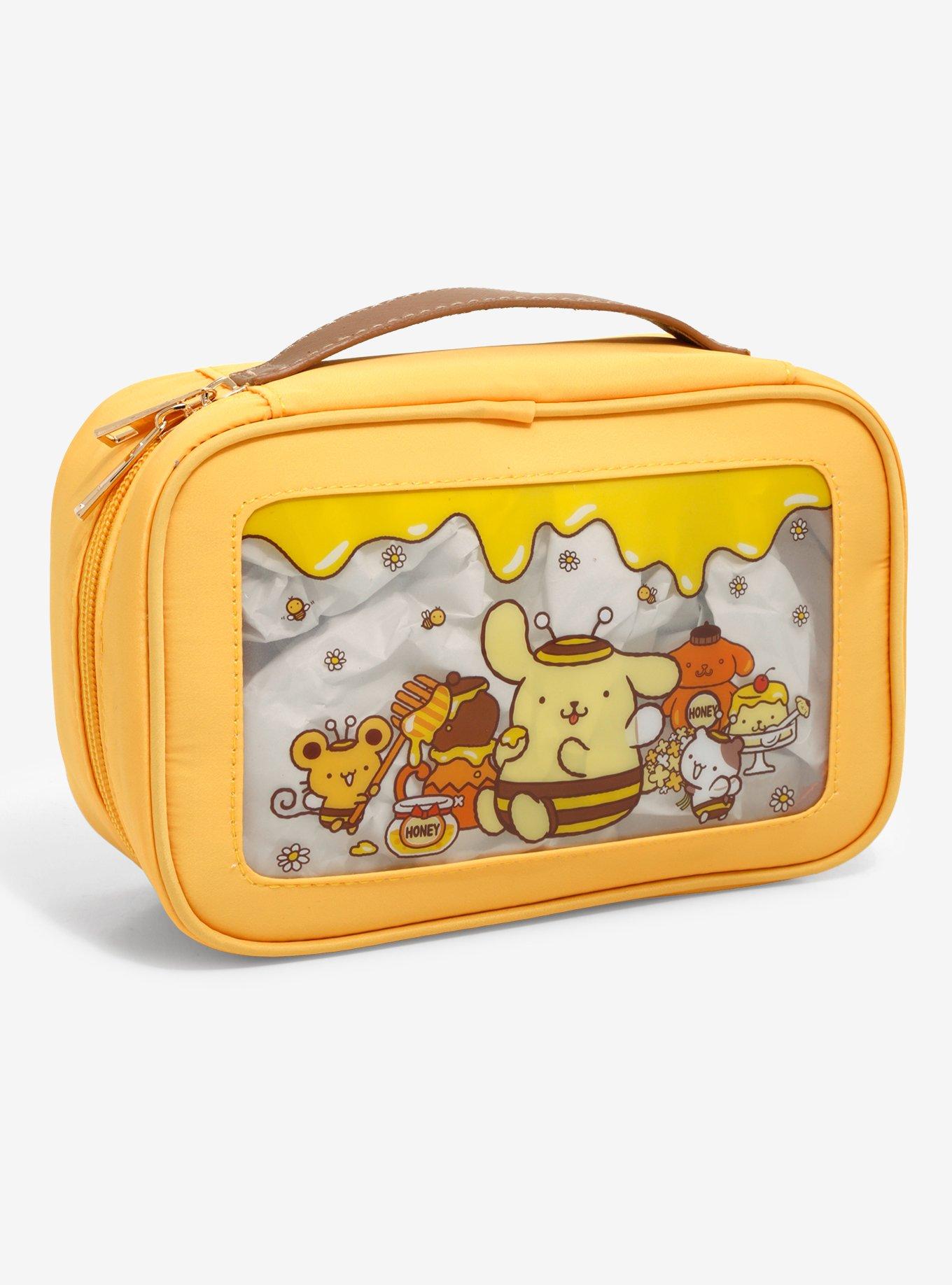 Pompompurin Honey Makeup Bag, , alternate