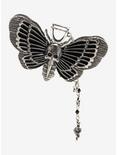 Thorn & Fable Death's-head Moth Claw Hair Clip, , alternate