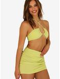 Dippin' Daisy's Lucky Swim Skirt Cover-Up Lime Green, GREEN, alternate