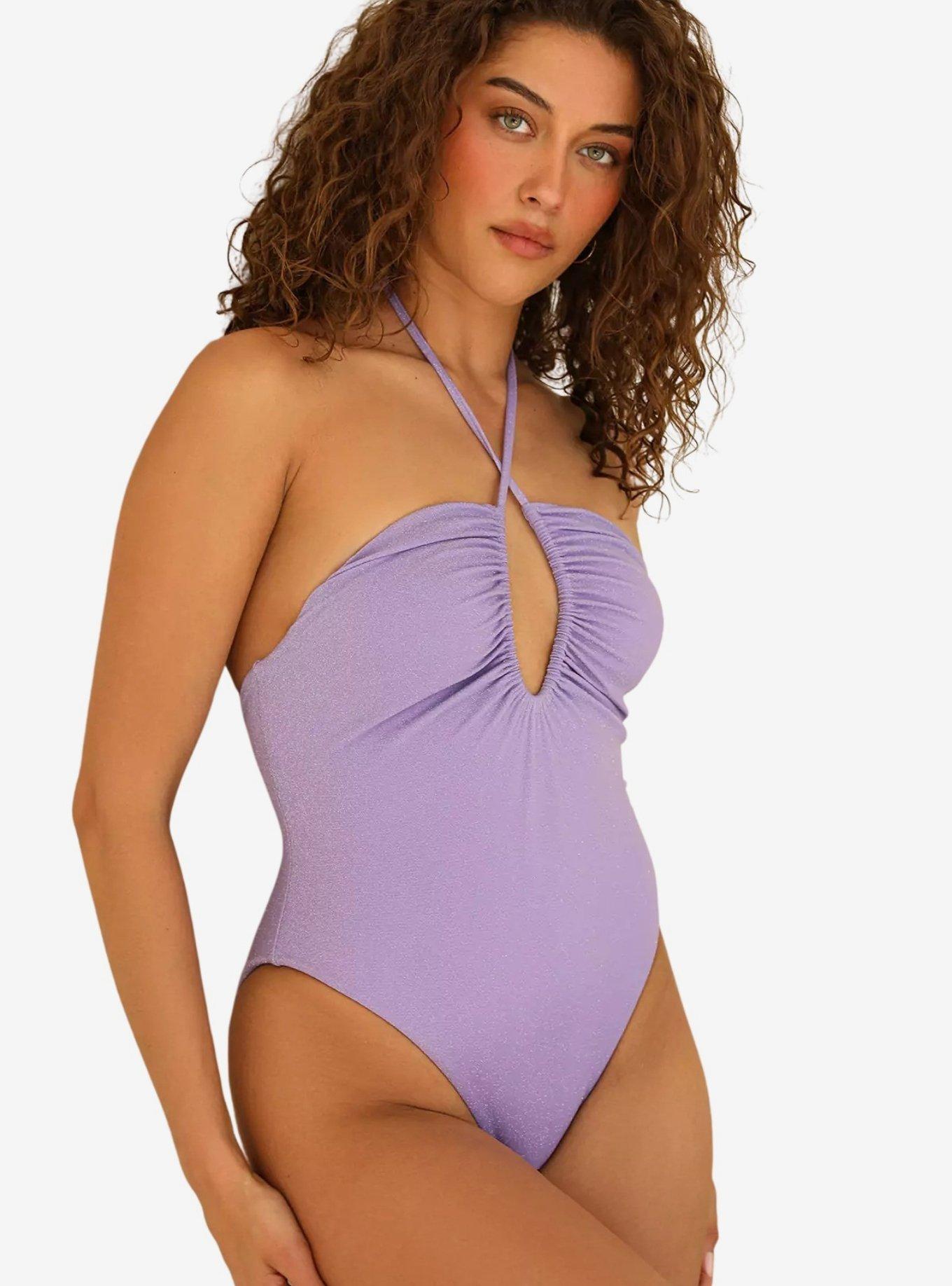 Dippin' Daisy's Lindsay One Piece Bedazzled Lilac, PURPLE, alternate