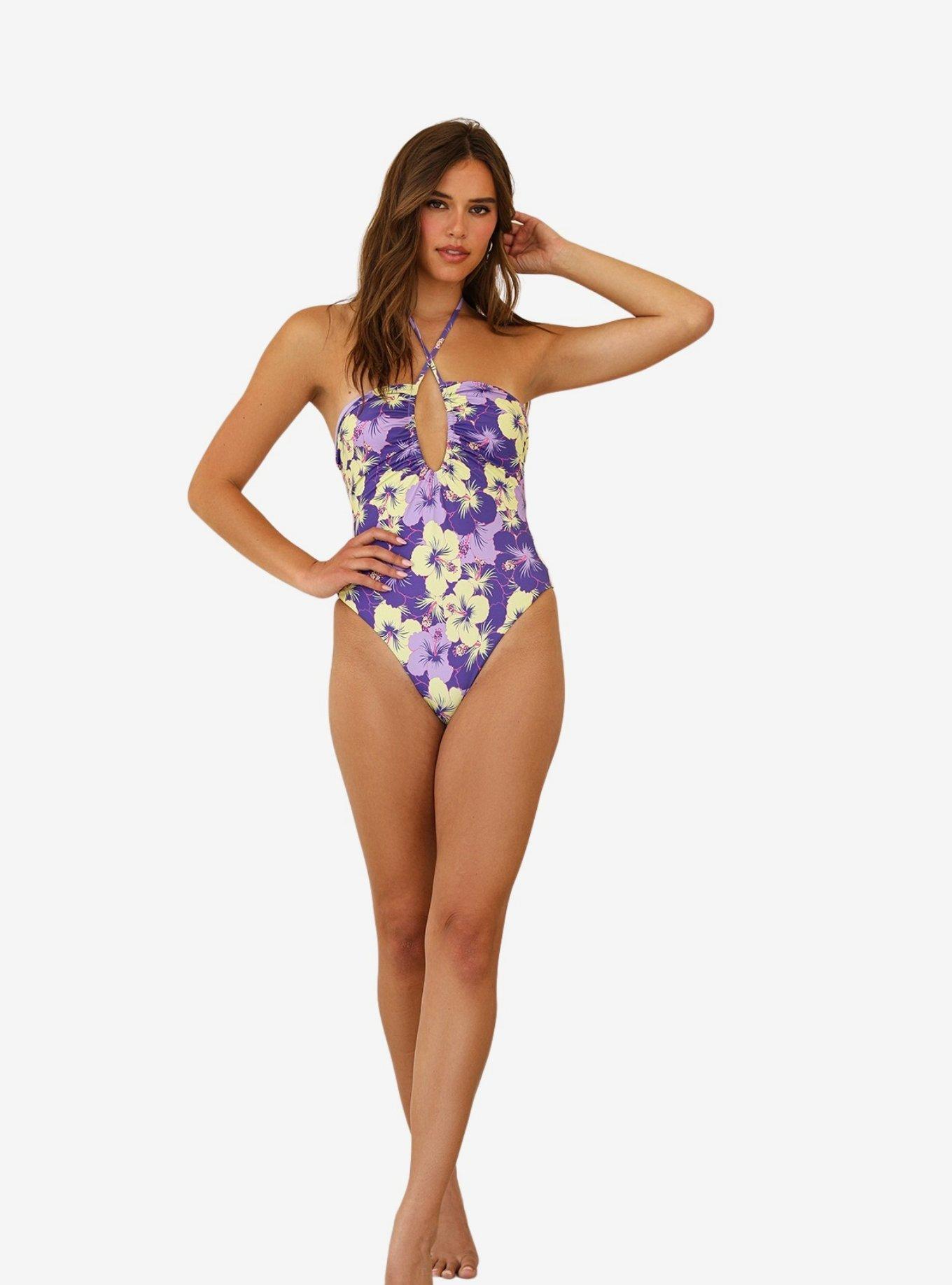 Dippin' Daisy's Lindsay One Piece Hibiscus Punch, MULTI, alternate