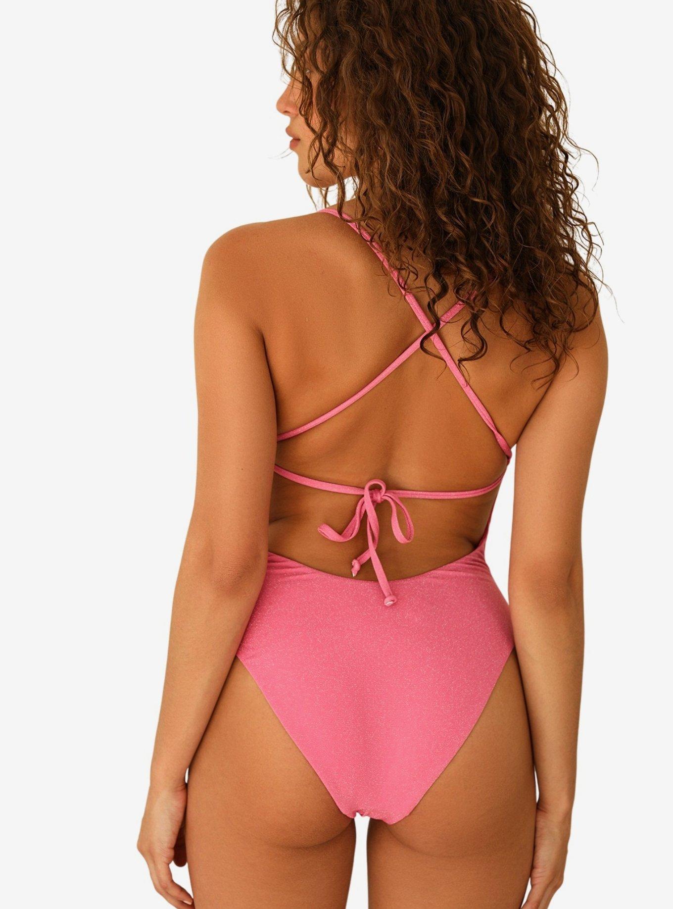 Dippin' Daisy's Gwen One Piece Candy Sparkle, PINK, alternate
