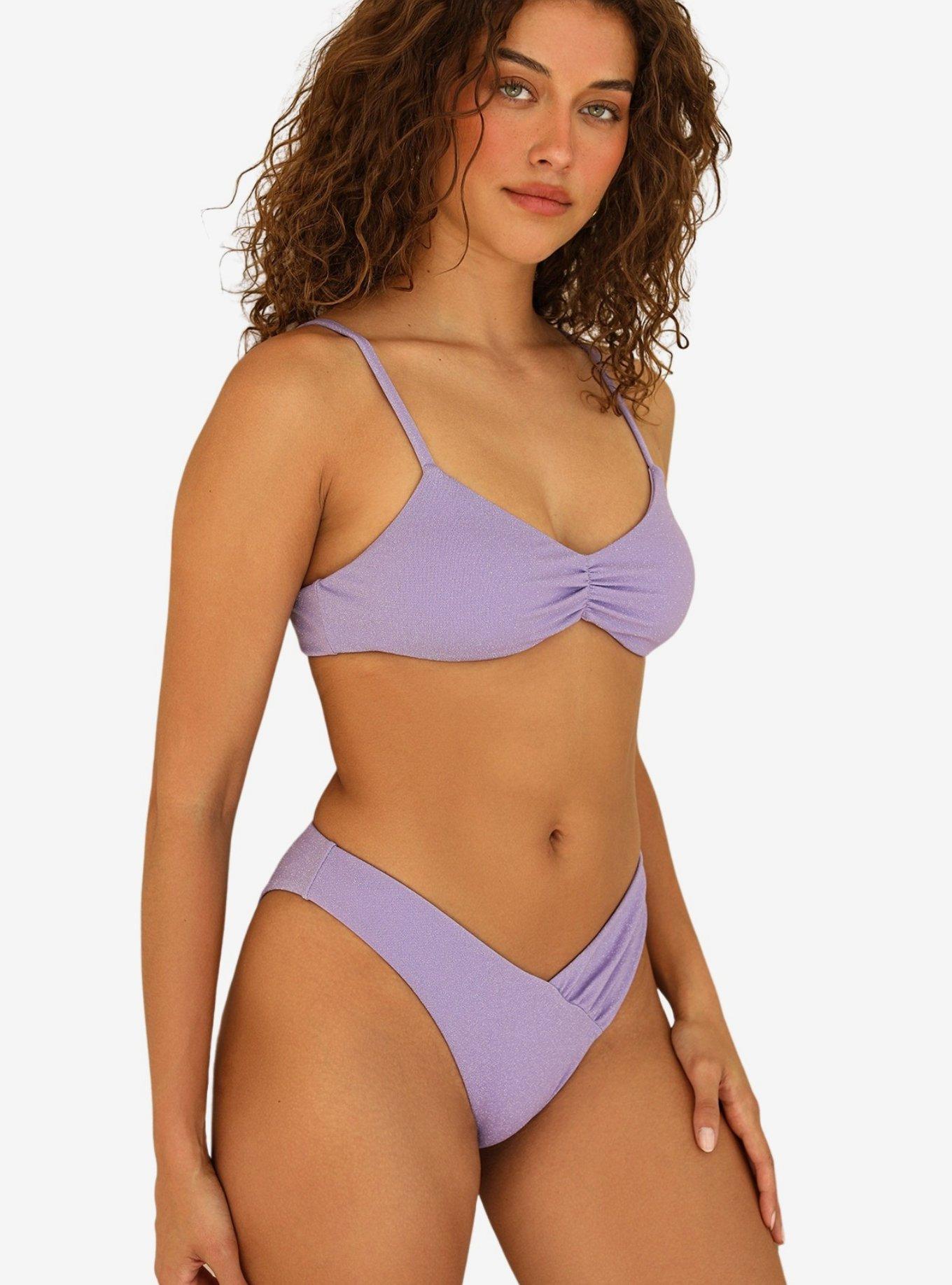Dippin' Daisy's Angel Swim Bottom Bedazzled Lilac, PURPLE, alternate