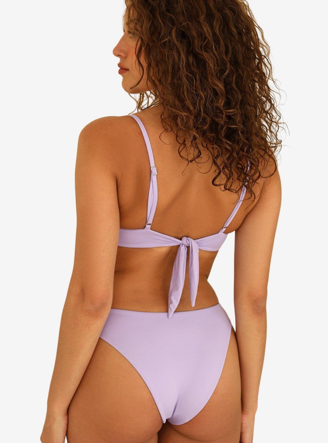 Dippin' Daisy's Gigi Swim Top Amethyst, PURPLE, alternate