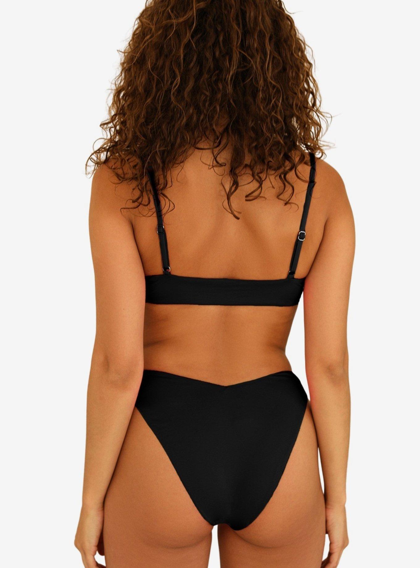 Dippin' Daisy's Britney Swim Top Black, BLACK, alternate
