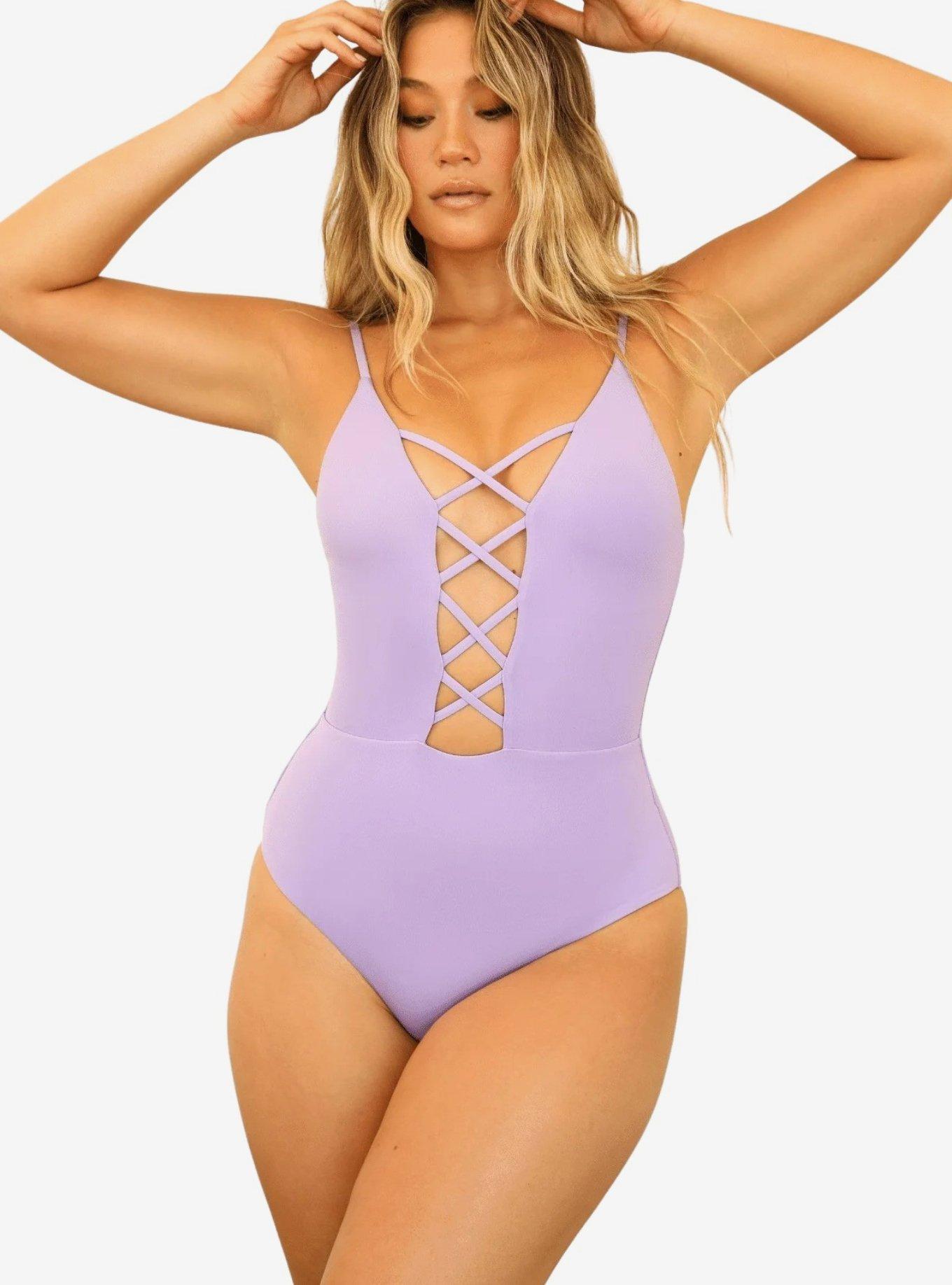 Dippin' Daisy's Bliss One Piece Amethyst, PURPLE, alternate