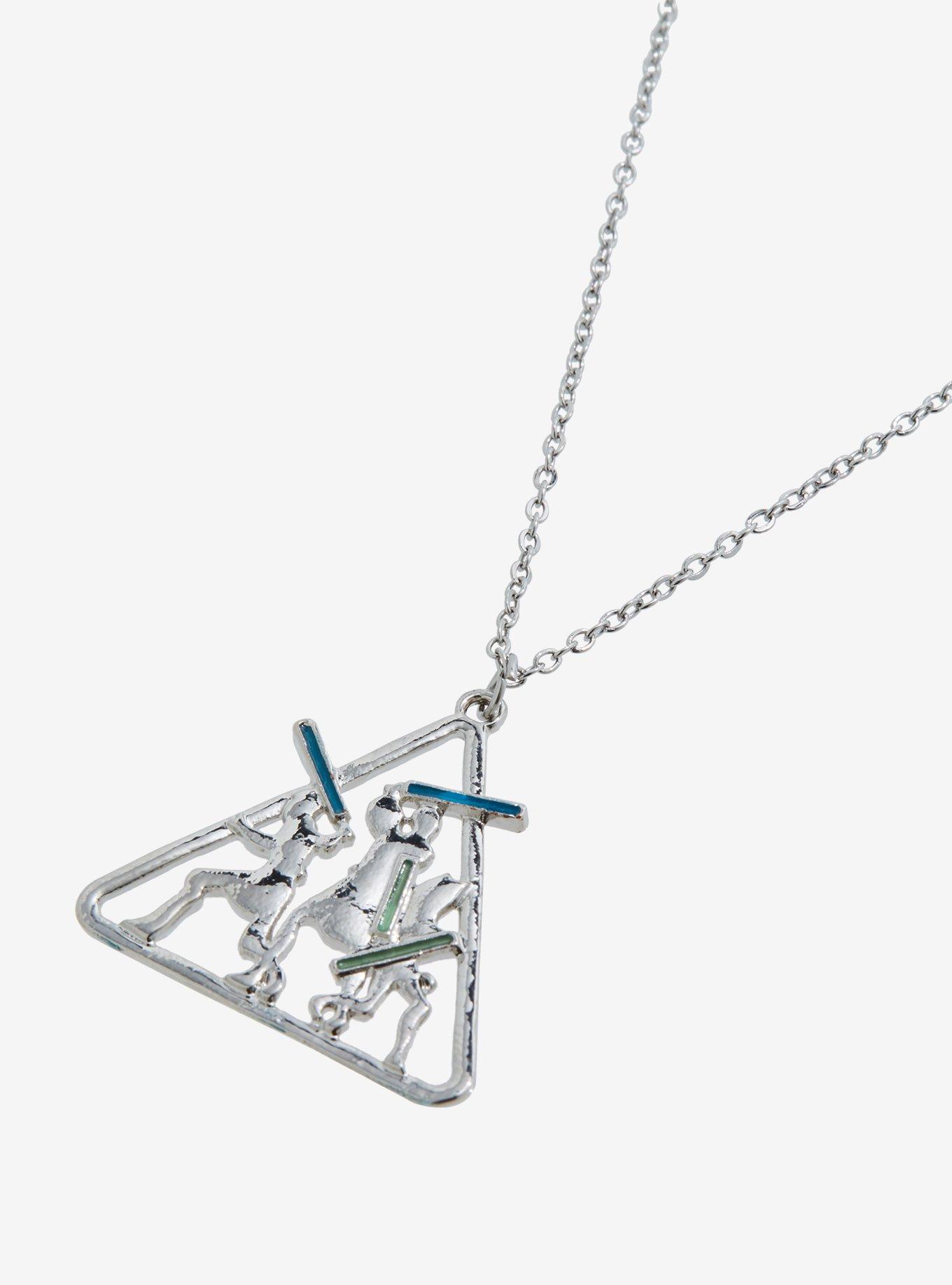 Her Universe Star Wars: The Clone Wars Trio Necklace Her Universe Exclusive, , alternate