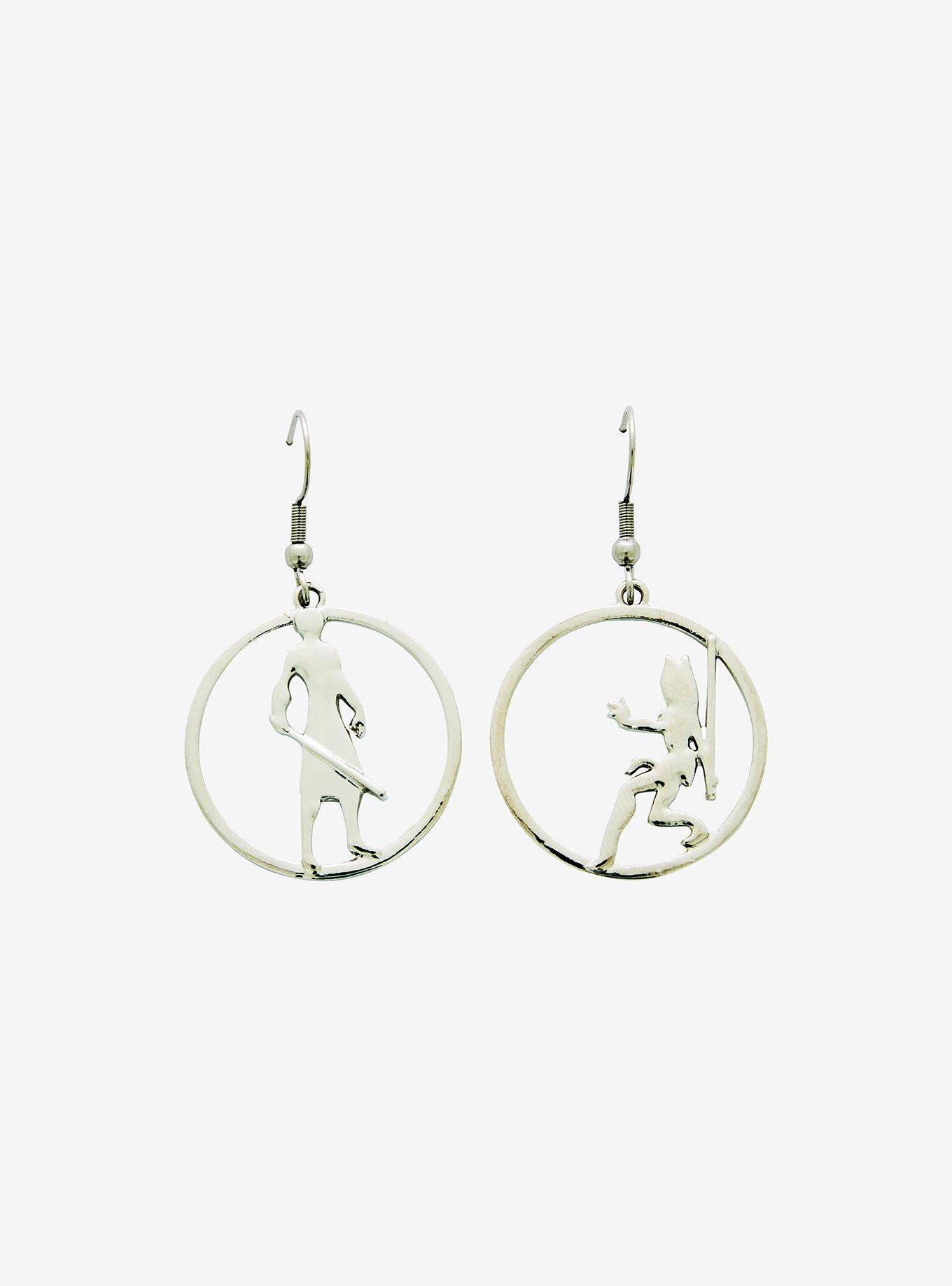 Her Universe Star Wars: The Clone Wars Anakin & Ahsoka Drop Earrings Her Universe Exclusive, , alternate