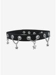 Social Collision® Star Charms Faux Leather Choker, , alternate