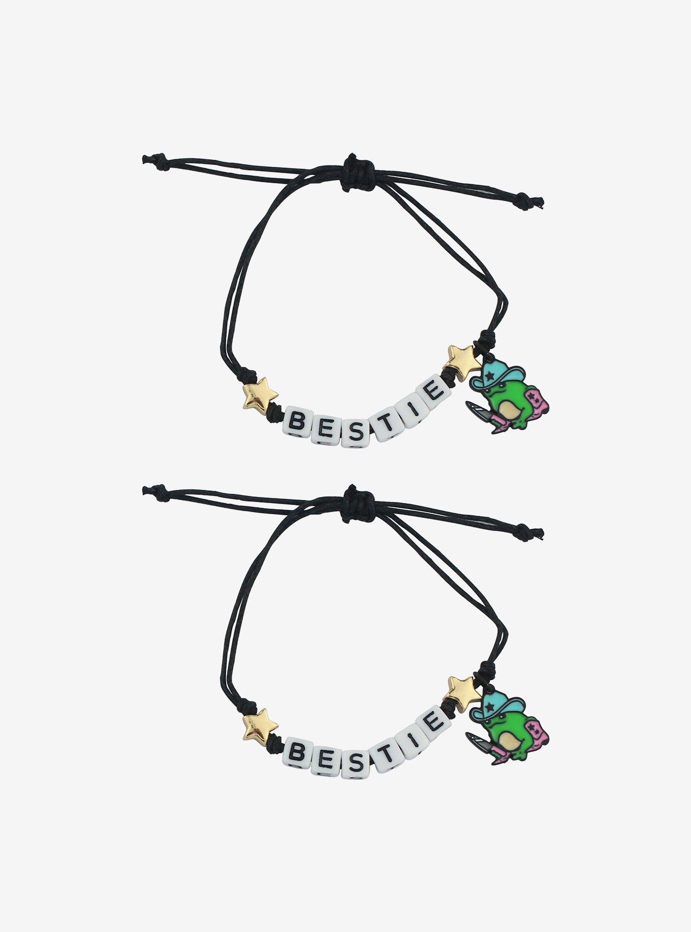 Sweet Society Cowboy Frog Best Friend Cord Bracelet Set, , alternate