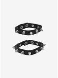 Social Collision® Spike Skull Bracelet Set, , alternate