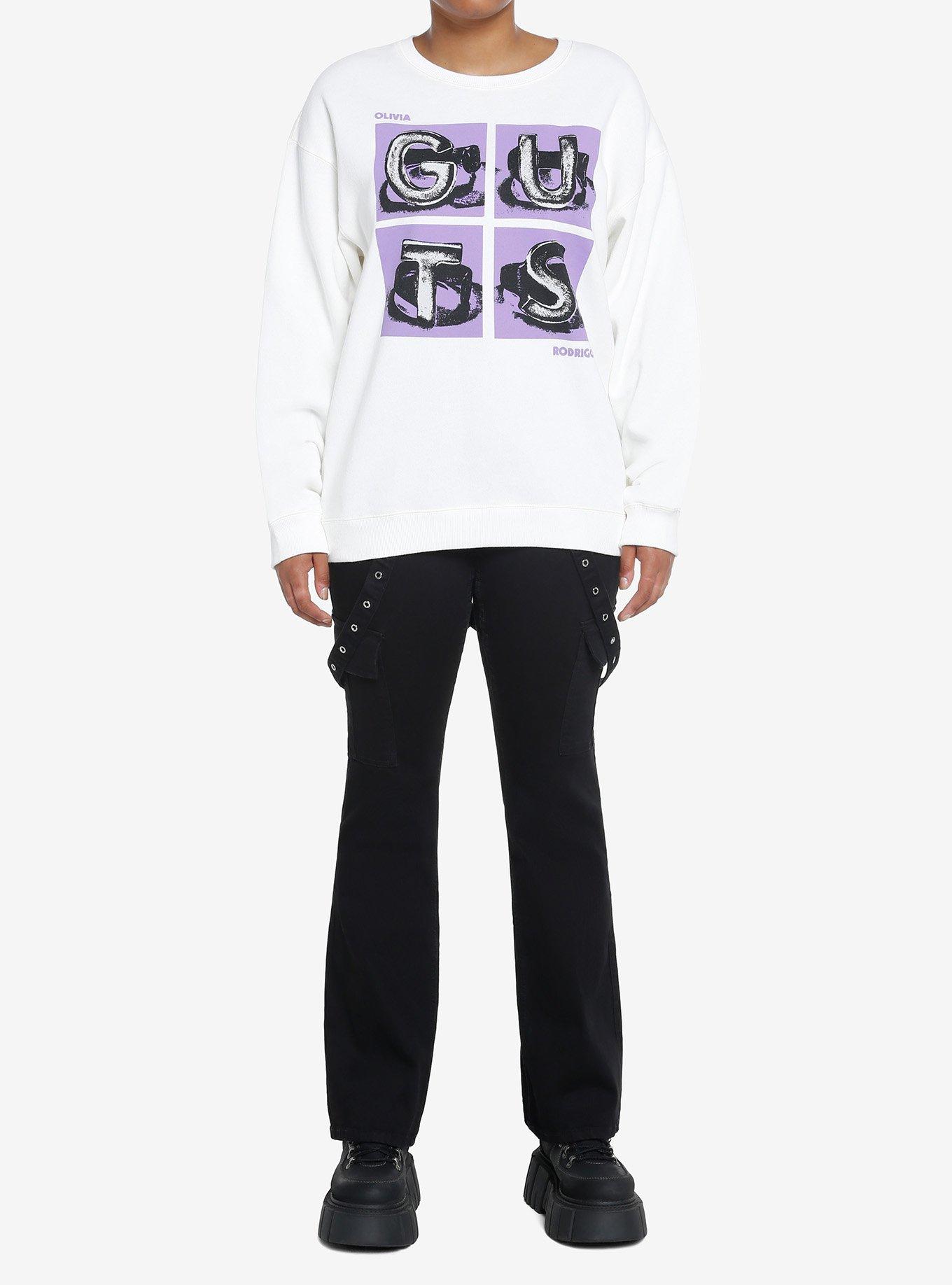 Olivia Rodrigo Guts Girls Sweatshirt, BRIGHT WHITE, alternate
