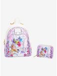 Loungefly Disney Sleeping Beauty Flowers & Three Good Fairies Mini Backpack, , alternate