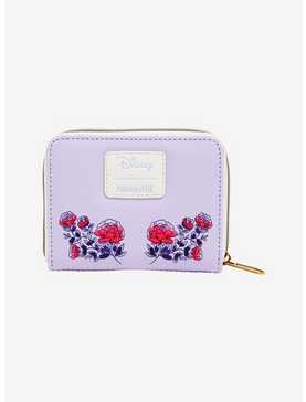 Loungefly Disney Sleeping Beauty Flowers & Three Good Fairies Mini Zipper Wallet, , hi-res