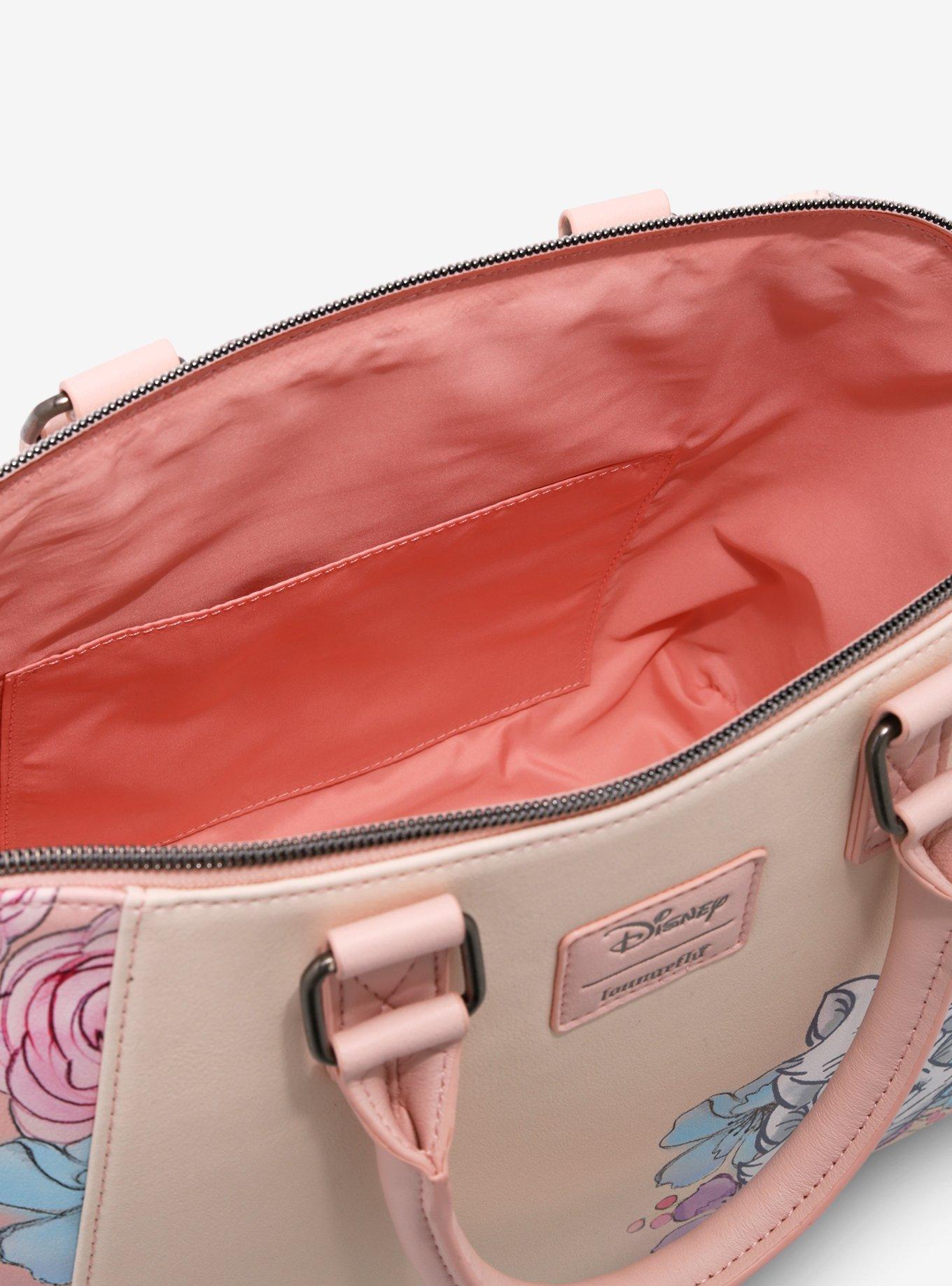 Loungefly Disney The Aristocats Marie & Duchess Floral Satchel Bag, , alternate