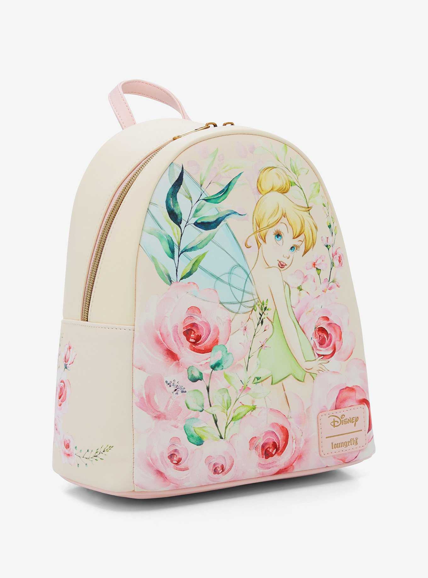 Loungefly Disney Peter Pan Tinker Bell Roses Mini Backpack, , hi-res