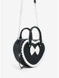 Black Heart Lolita Crossbody Bag, , alternate