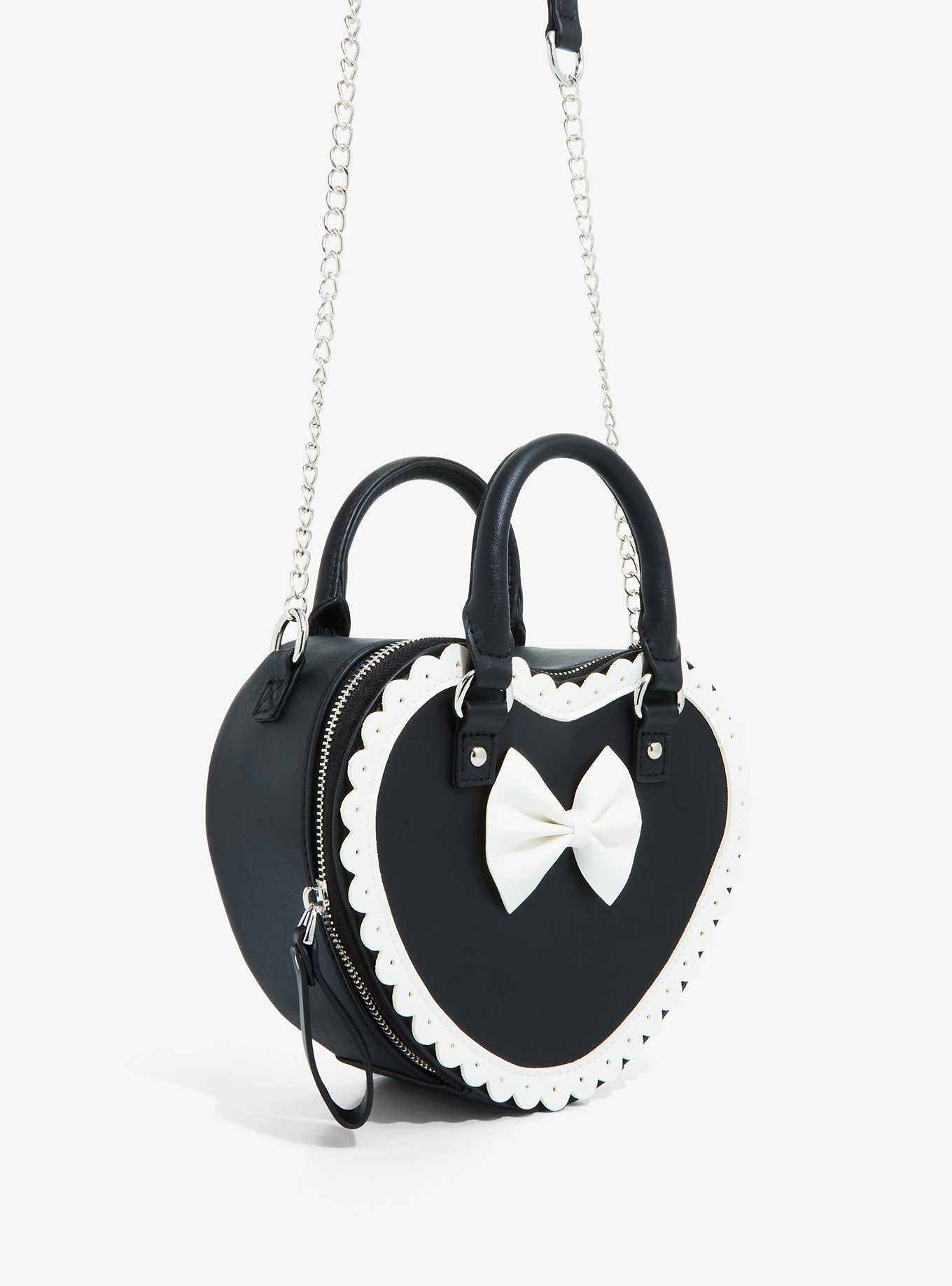 Black Heart Lolita Crossbody Bag, , hi-res