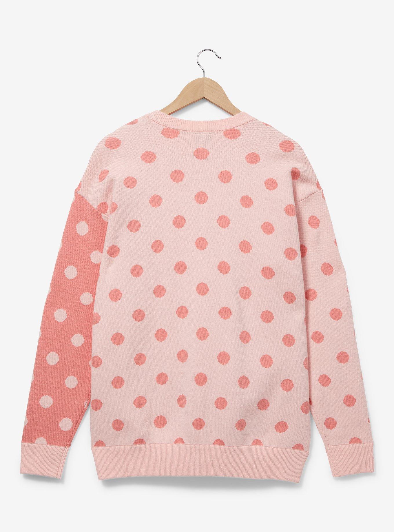 Disney Minnie Mouse Polka Dot Women's Cardigan - BoxLunch Exclusive, PINK, alternate