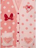 Disney Minnie Mouse Polka Dot Women's Cardigan - BoxLunch Exclusive, PINK, alternate