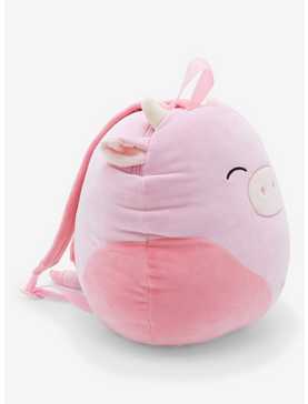 Squishmallows Strawberry Cow Plush Backpack, , hi-res