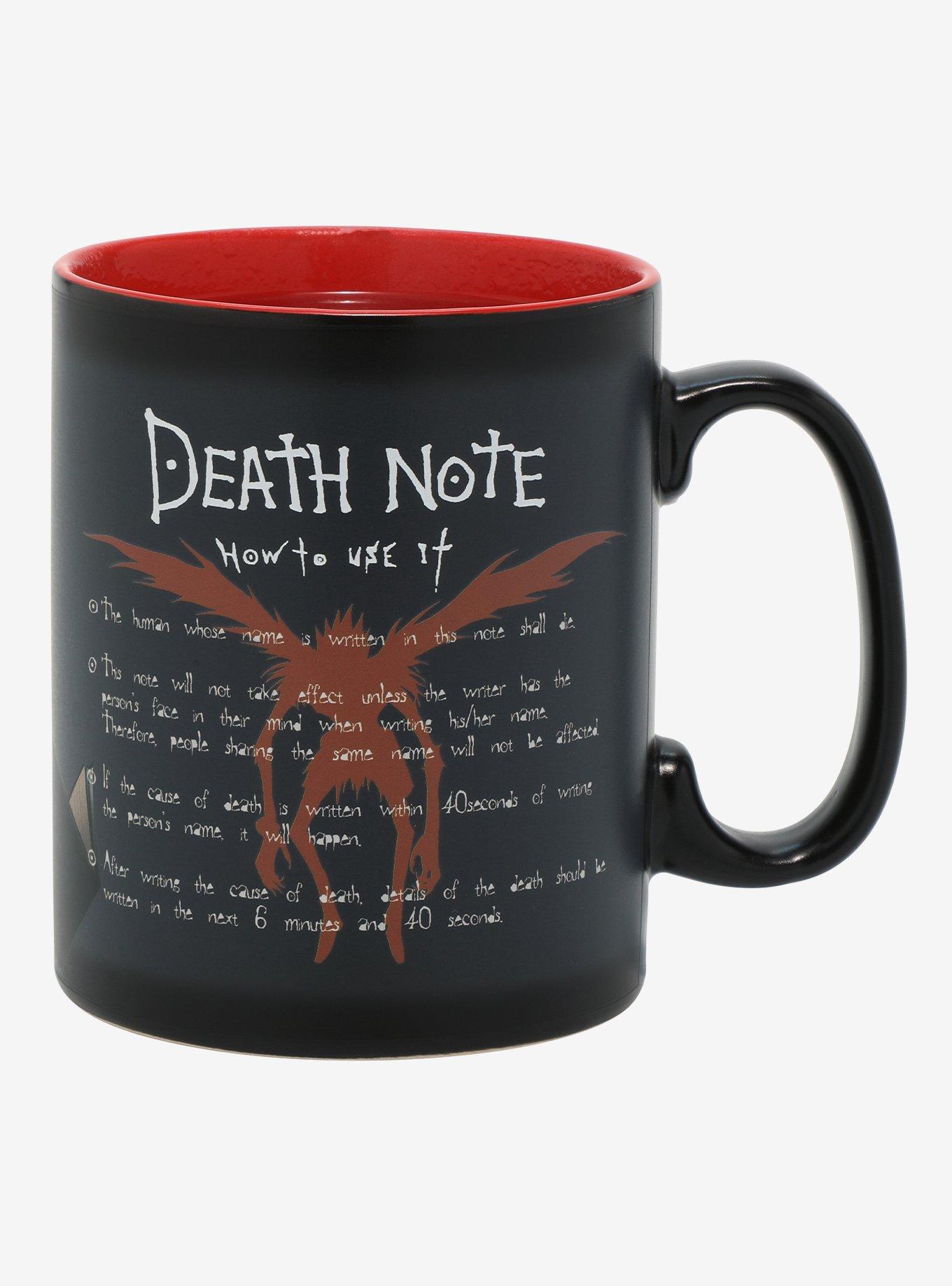 Death Note Heat Change Mug, , alternate