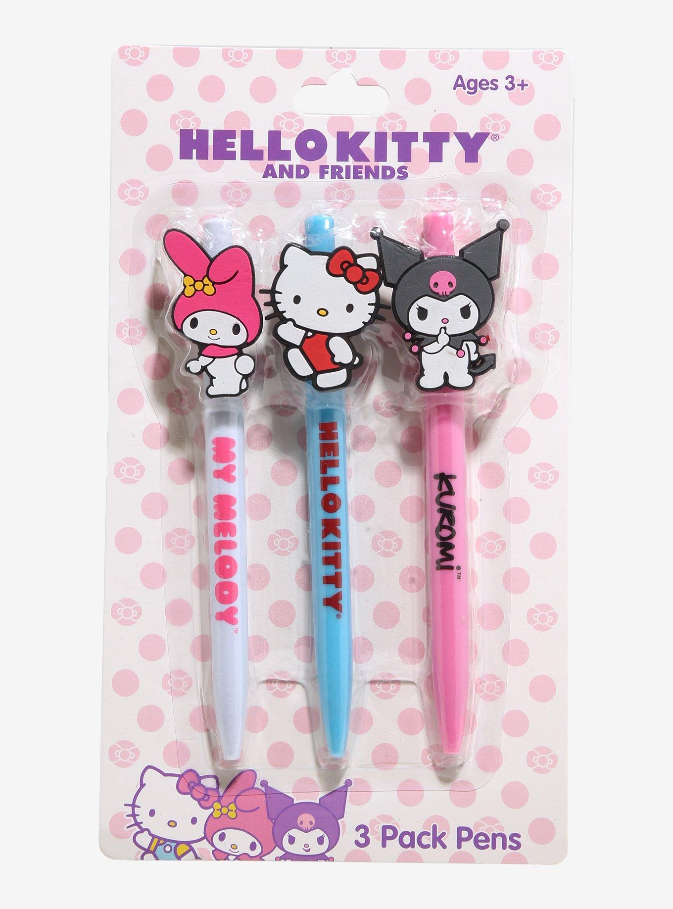 Hello Kitty And Friends Trio Pen Pack, , alternate