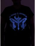 Cosmic Aura Strange & Unusual Glow-In-The-Dark Girls Crop T-Shirt Plus Size, , alternate