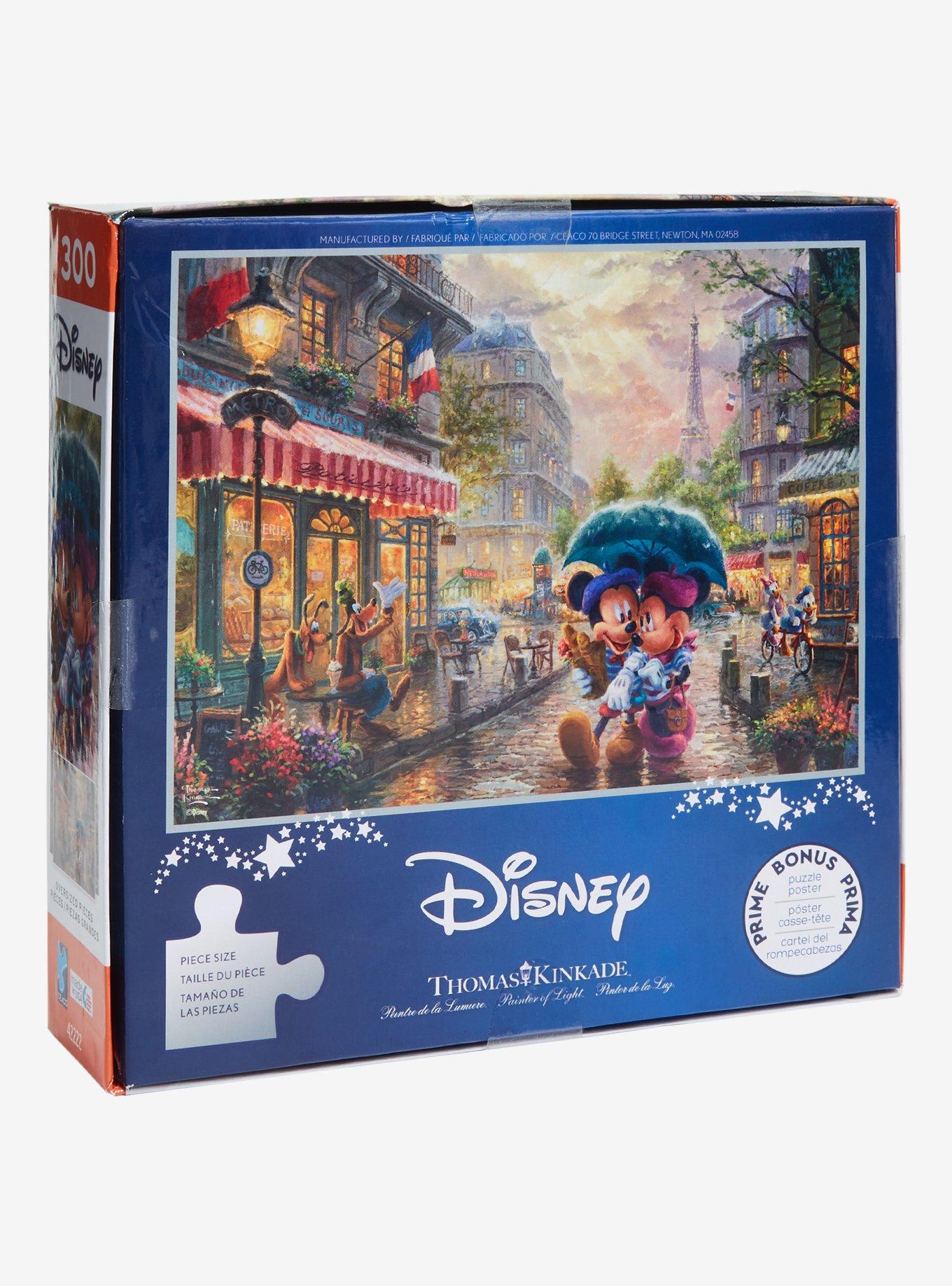 Disney Mickey Mouse & Minnie Mouse In Paris Puzzle, , alternate
