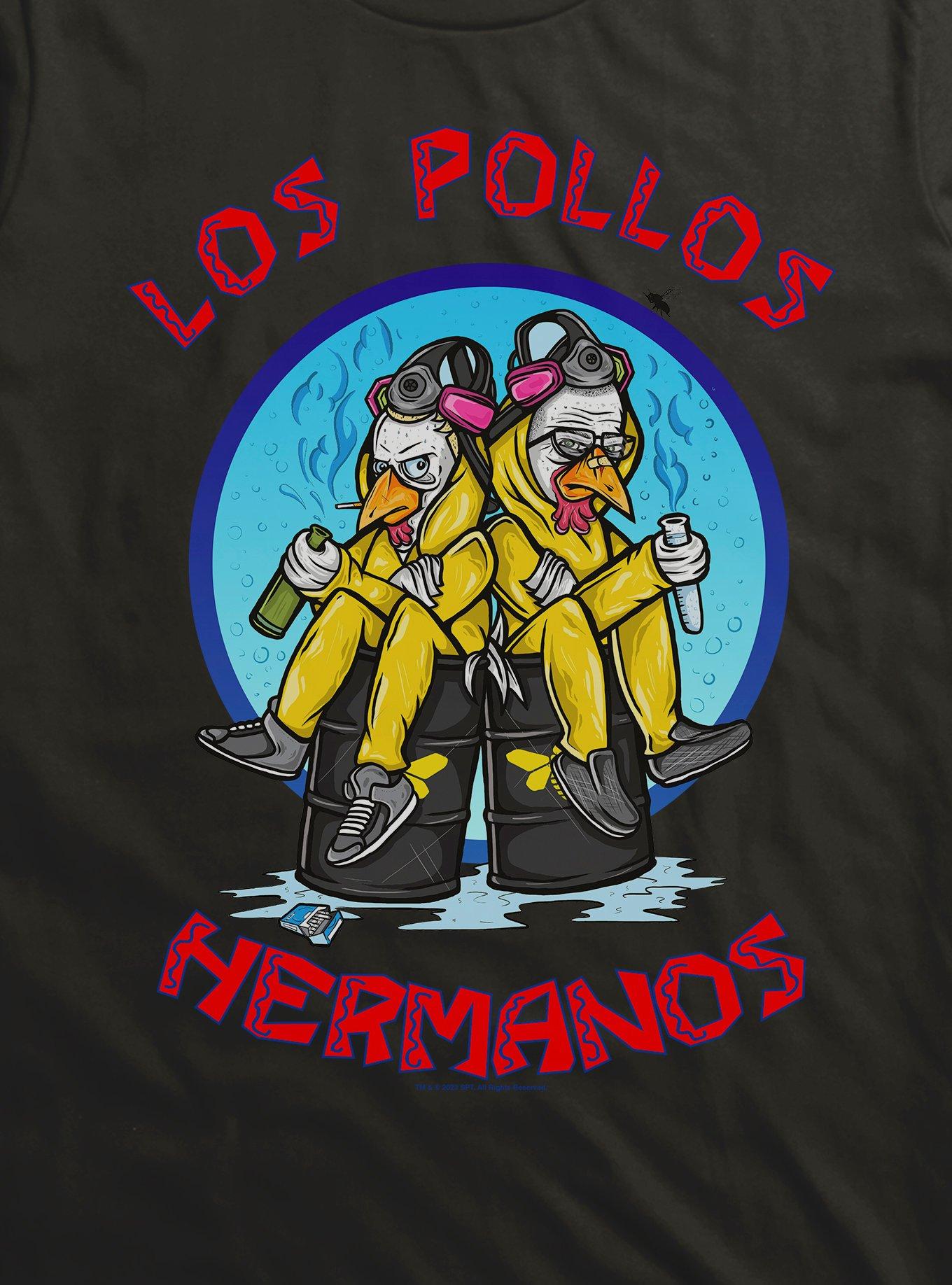 Breaking Bad Los Pollos Hermanos Cooks T-Shirt, BLACK, alternate