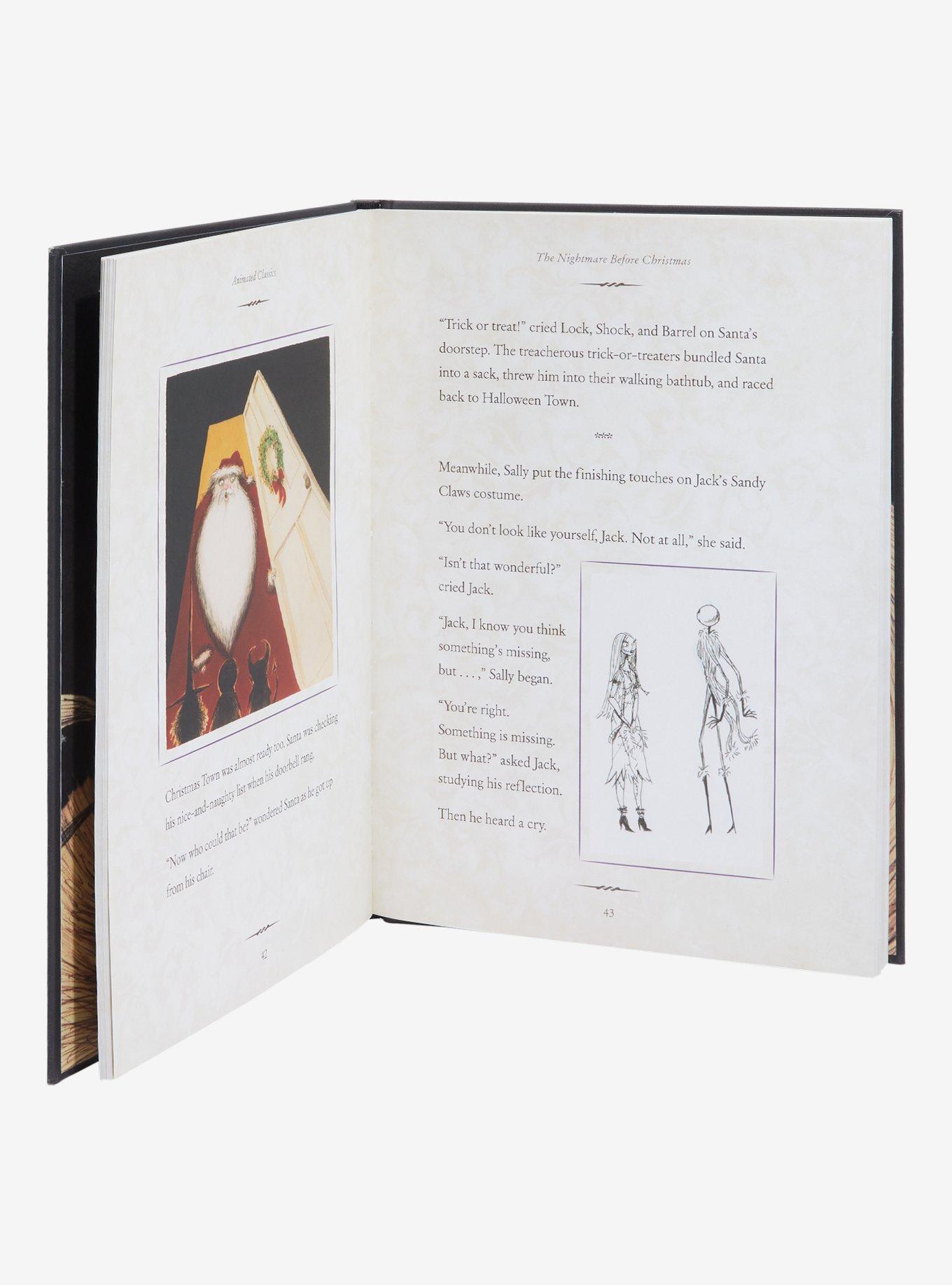 Disney Animated Classics: Tim Burton's The Nightmare Before Christmas Book, , alternate