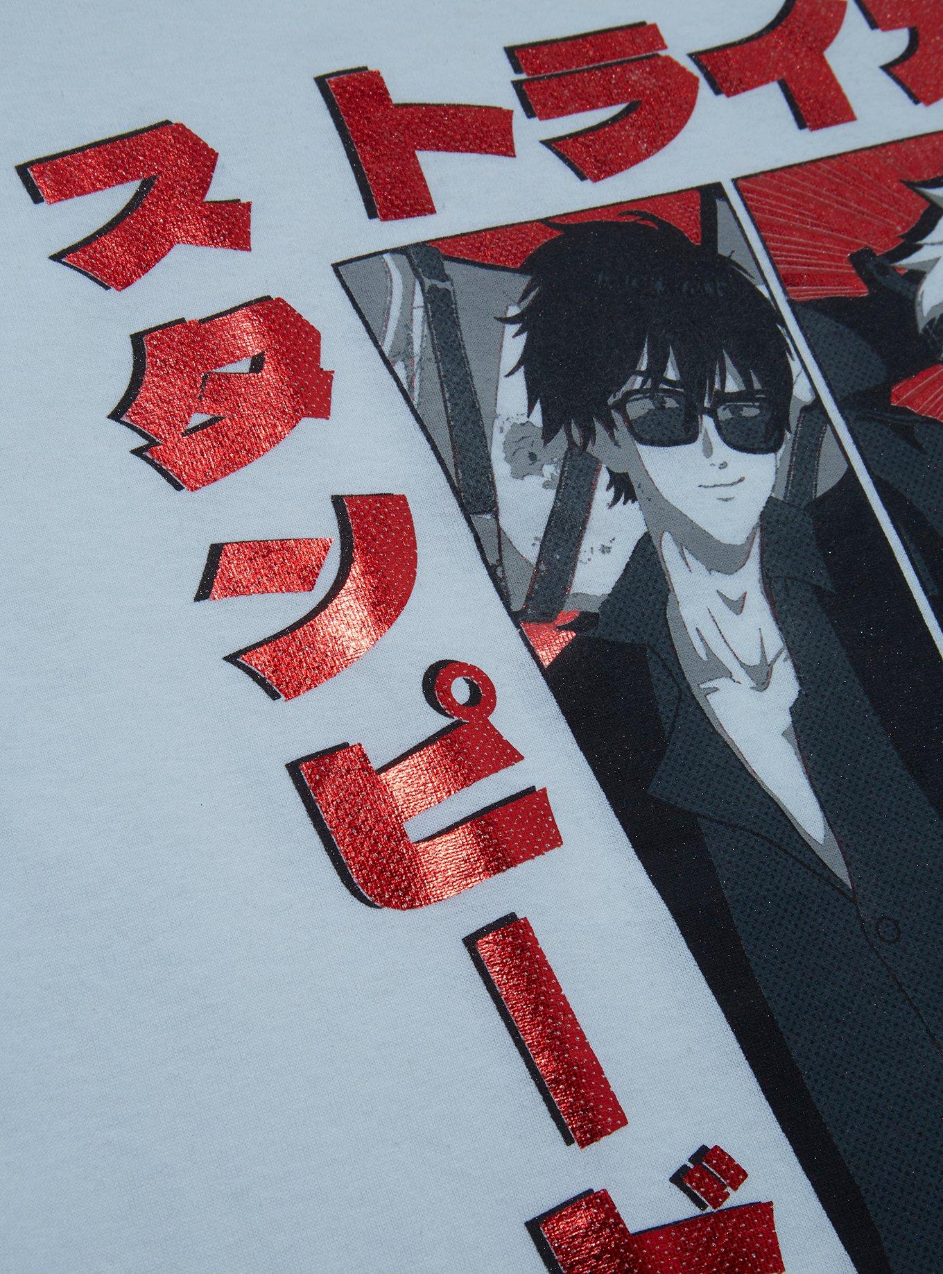 Trigun Stampede Character Panels T-Shirt, MULTI, alternate