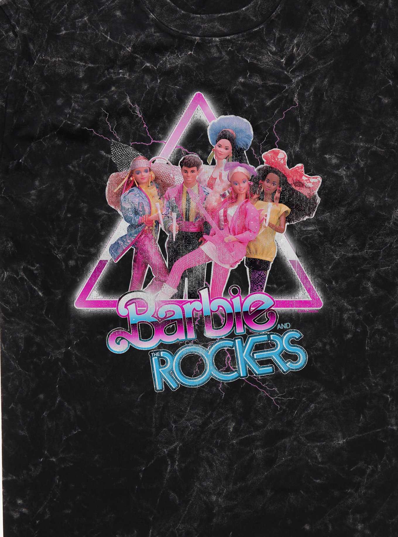 Barbie And The Rockers Eighties Glam Mineral Wash T-Shirt, , hi-res