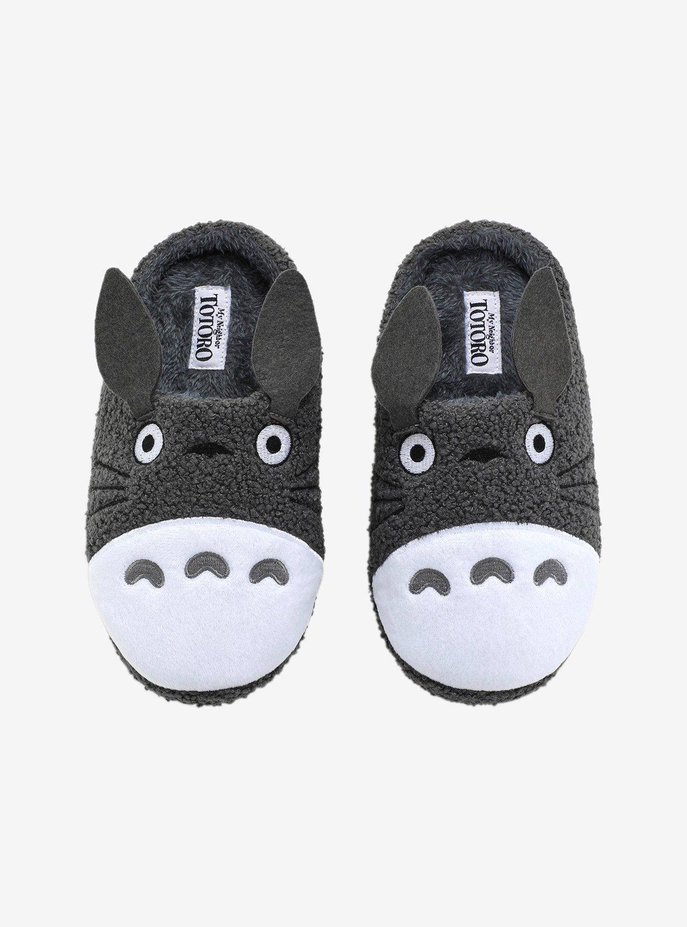 Studio Ghibli My Neighbor Totoro Figural Women's Sherpa Slippers - BoxLunch Exclusive, , hi-res