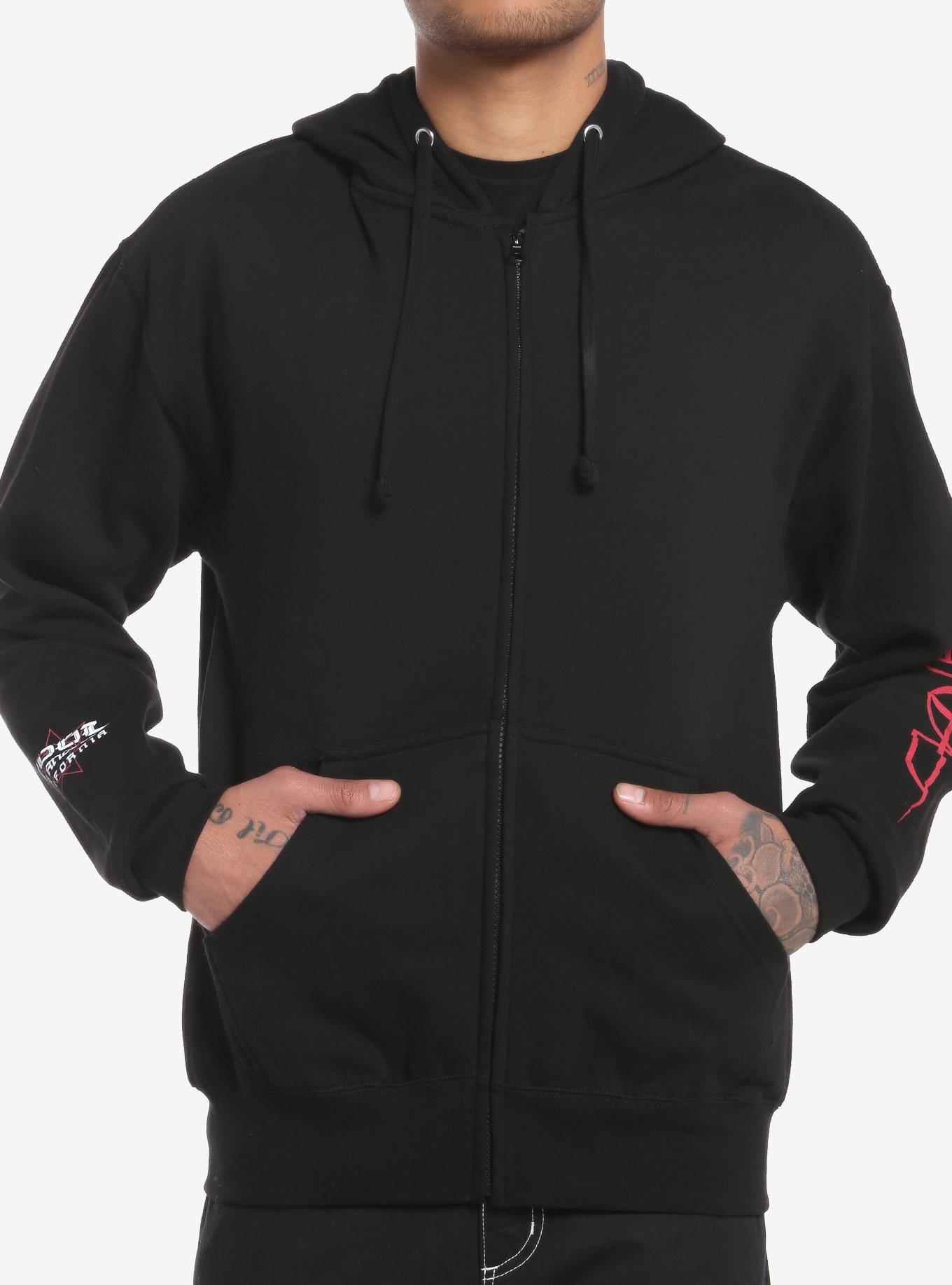 Tool Fear Inoculum Skeleton Hoodie, BLACK, alternate