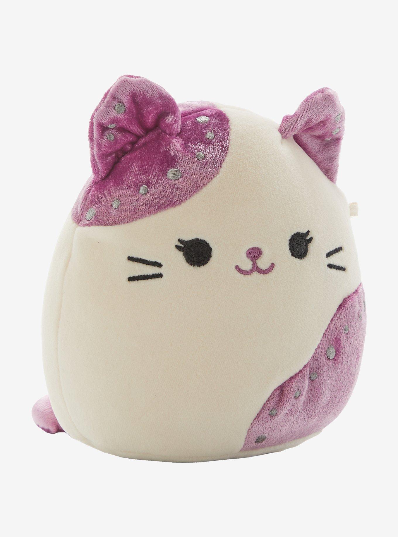 Squishmallows Purple Velvet Cat Plush, , alternate