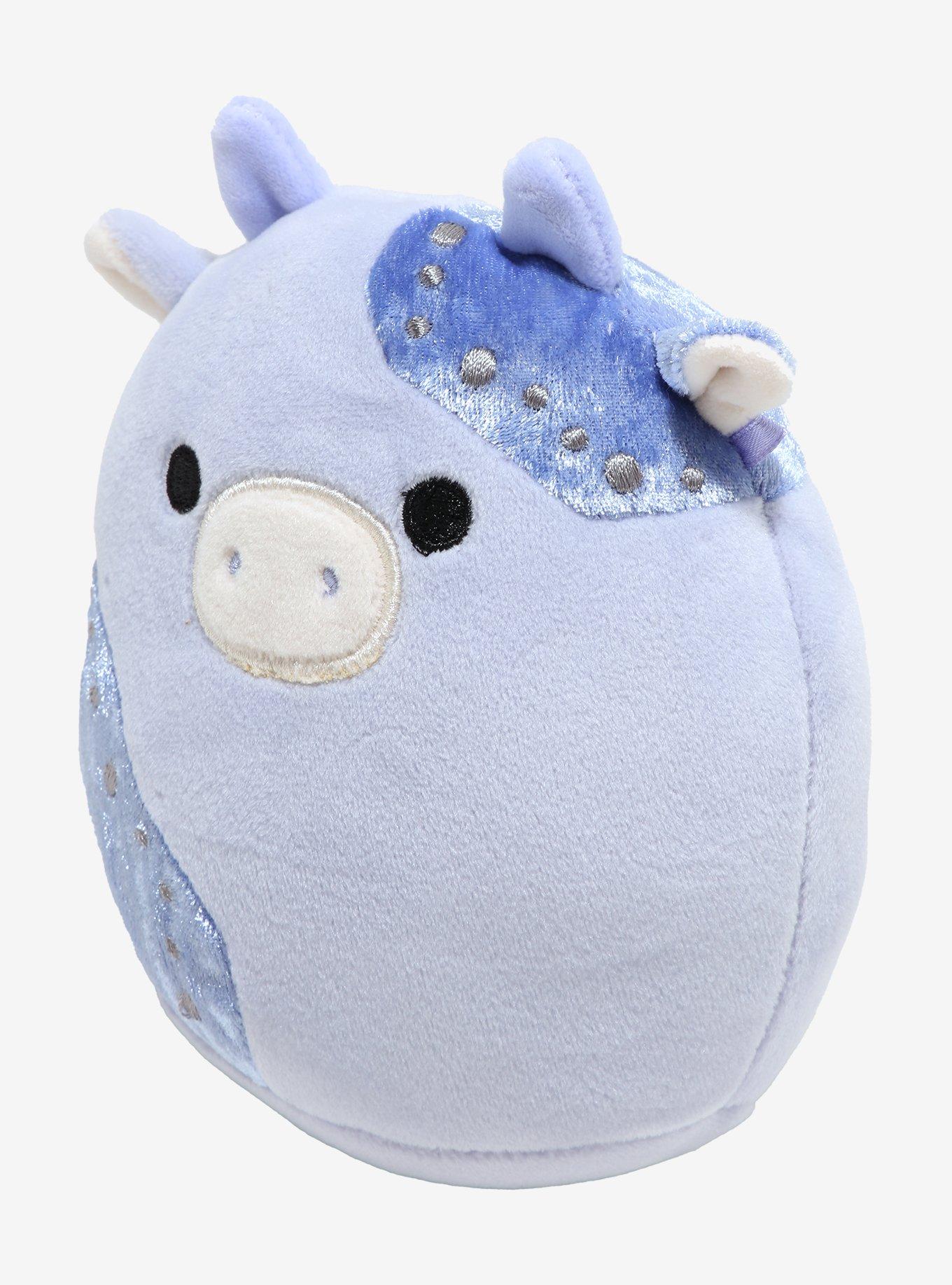 Squishmallows Marzio Blue Velvet Cow Plush, , alternate