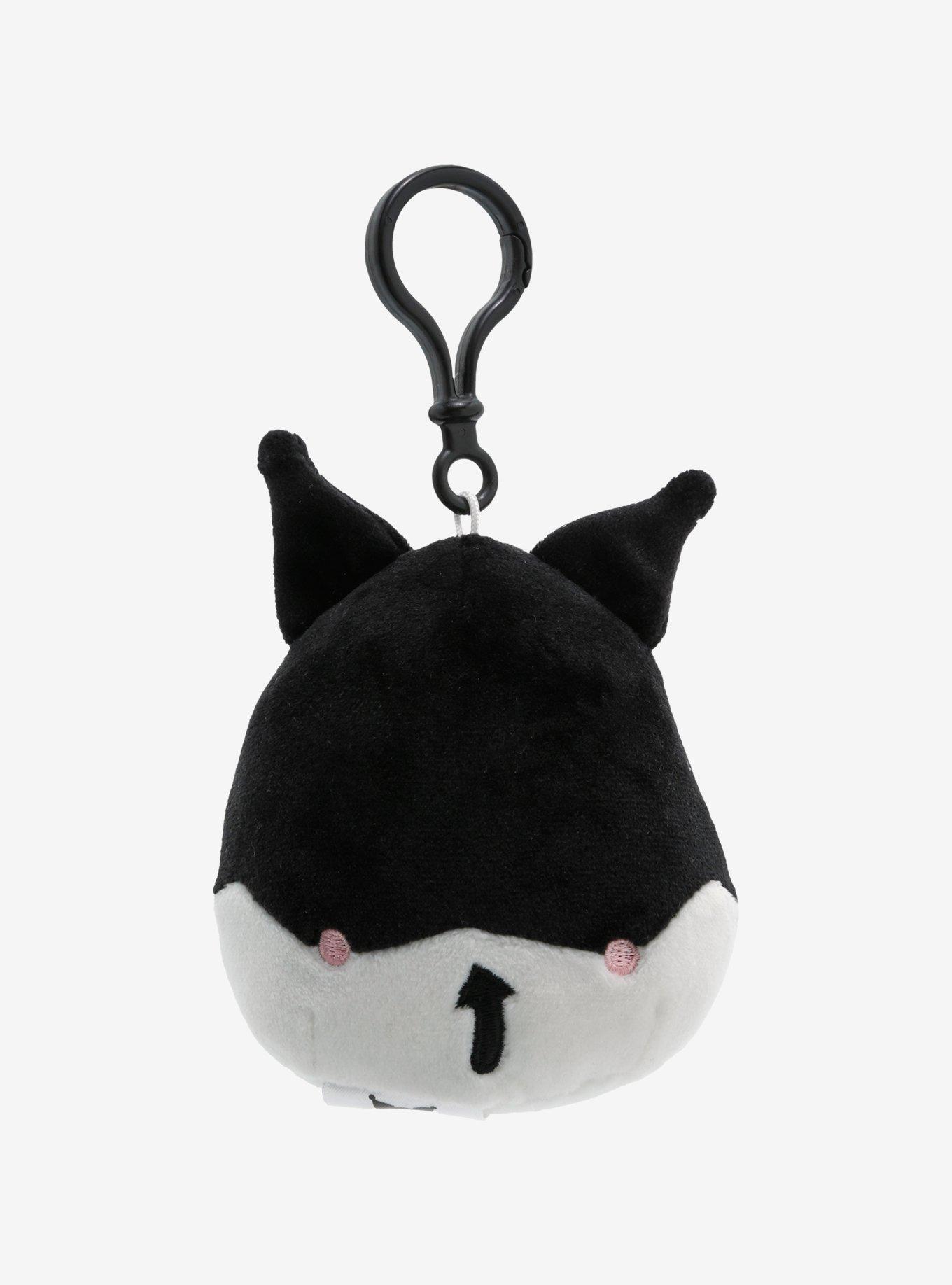 Squishmallows Kuromi Plush Key Chain, , alternate