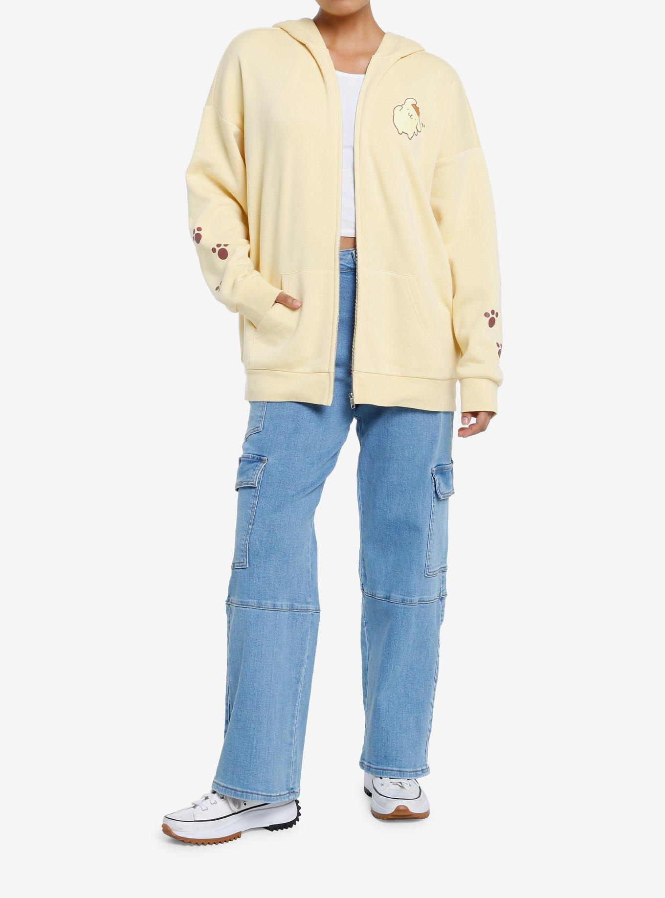 Pompompurin Paws Girls Hoodie, MULTI, alternate