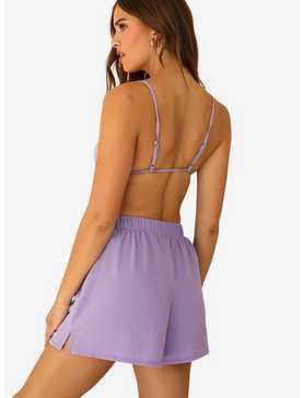Dippin' Daisy's Ashley Shorts Cover-Up Bedazzled Lilac, , hi-res