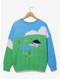 Studio Ghibli Howl's Moving Castle Howl and Sophie Women's Plus Size Cardigan — BoxLunch Exclusive, BLUE, alternate