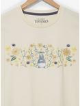 Studio Ghibli My Neighbor Totoro Floral Women's T-Shirt - BoxLunch Exclusive, OFF WHITE, alternate