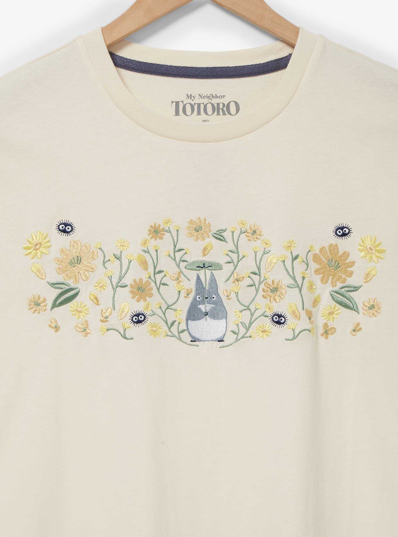 Studio Ghibli My Neighbor Totoro Floral Women's T-Shirt - BoxLunch Exclusive, , hi-res