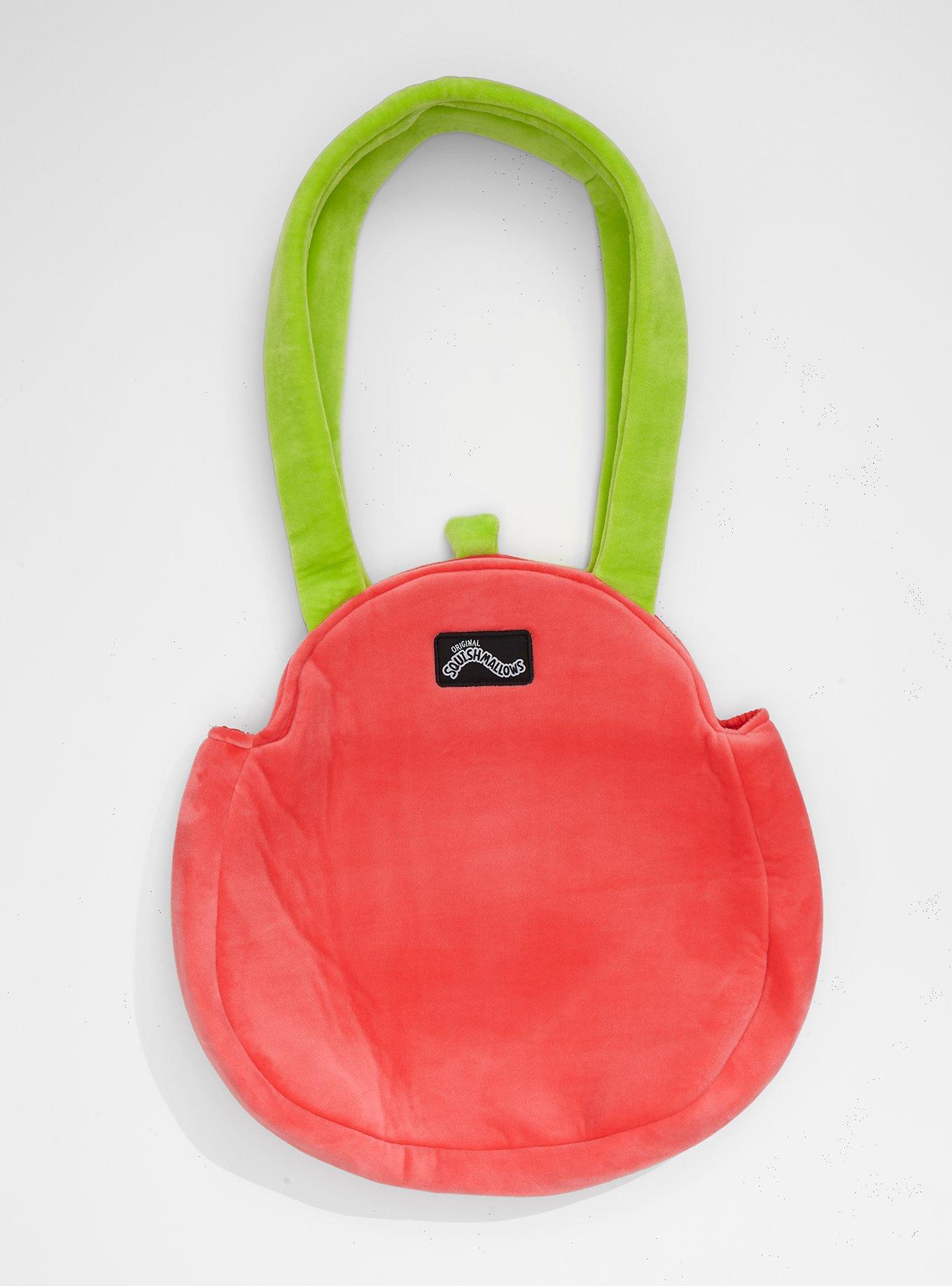 Squishmallows Scarlet the Strawberry Plush Tote Bag, , hi-res