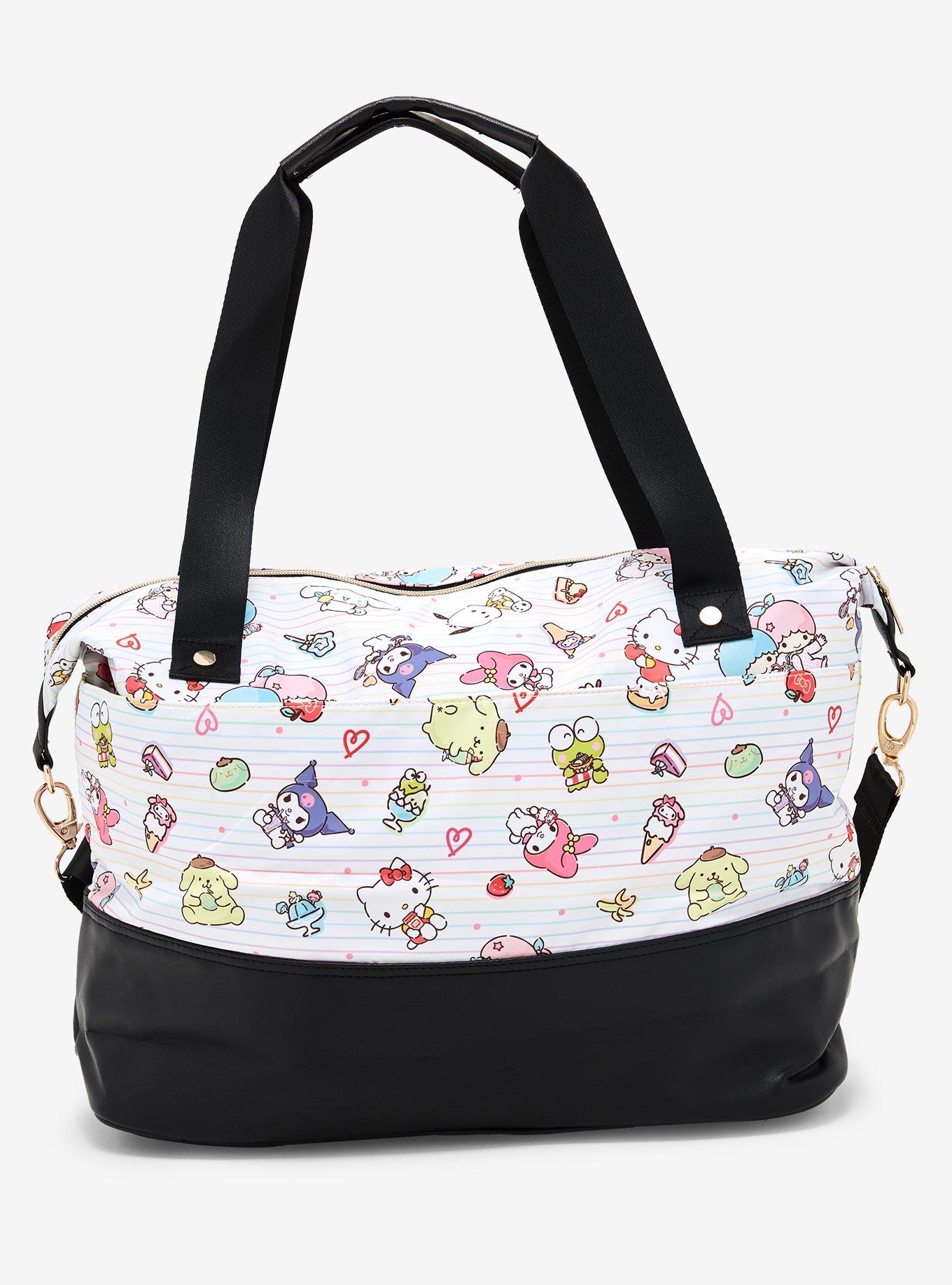 Sanrio Hello Kitty and Friends Desserts Allover Print Tote Bag, , alternate