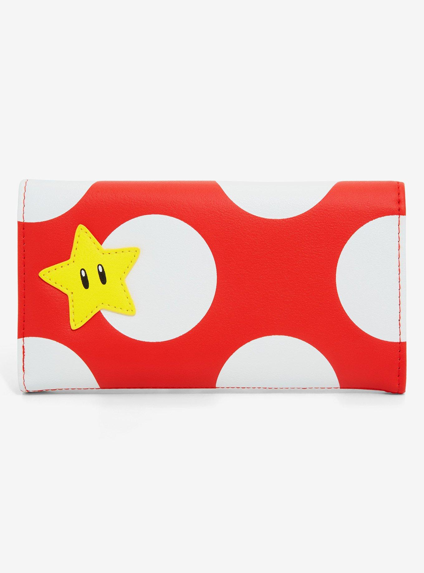 Nintendo Super Mario Bros. Mushroom Figural Wallet, , alternate