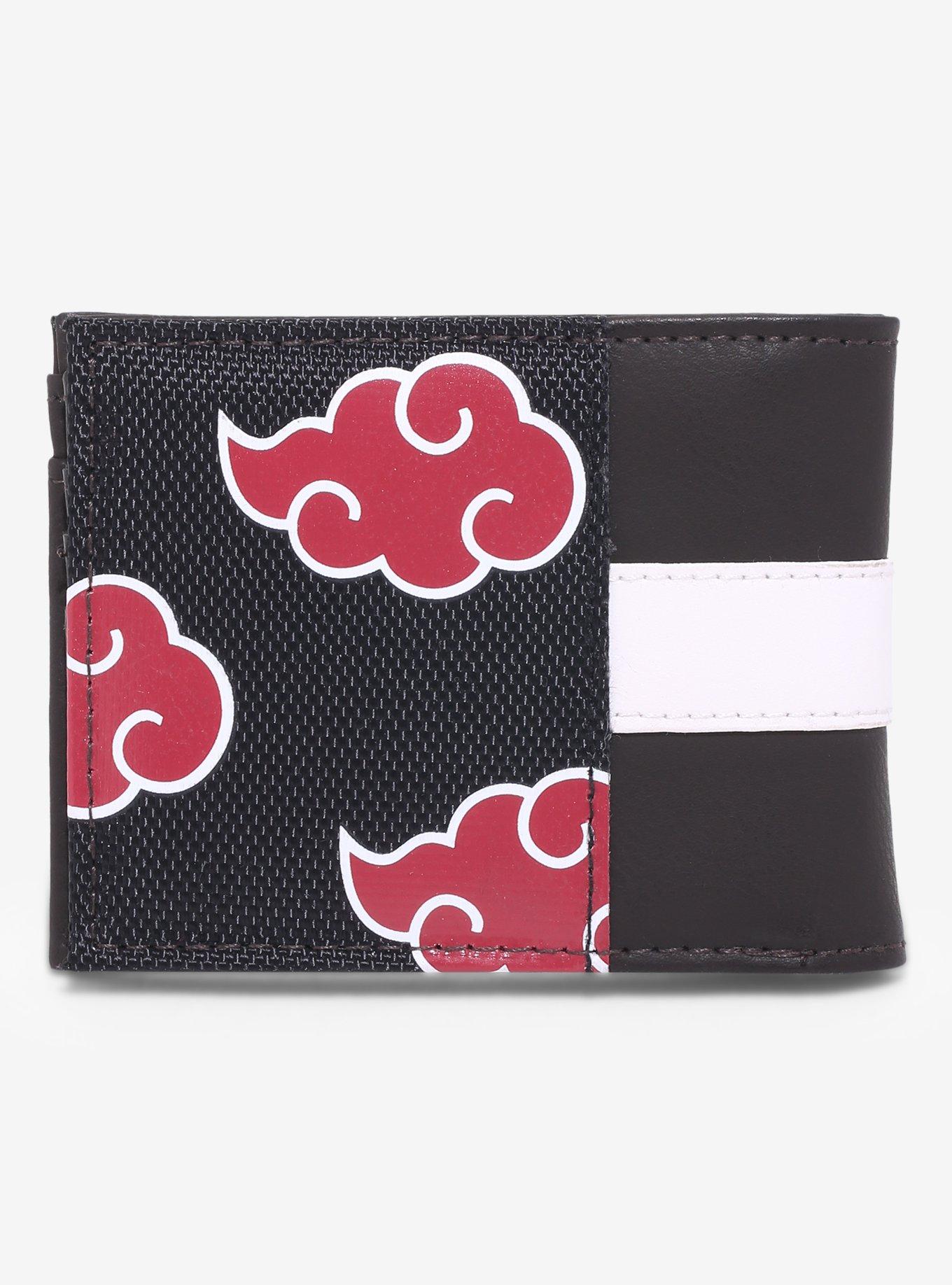 Naruto Shippuden Akatsuki Clouds Bifold Wallet, , hi-res