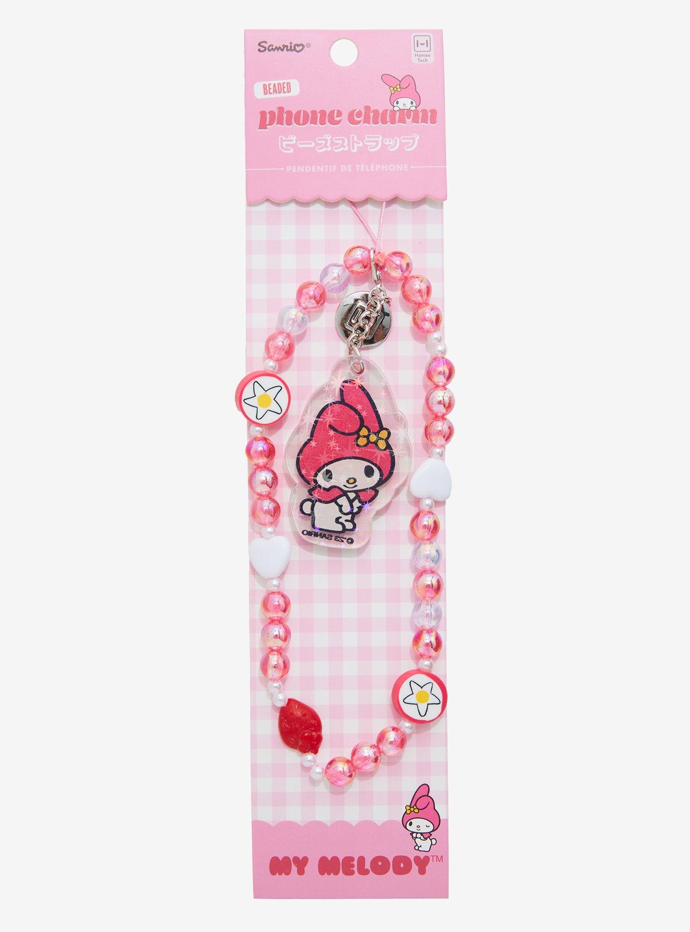 My Melody Wristlet Phone Charm