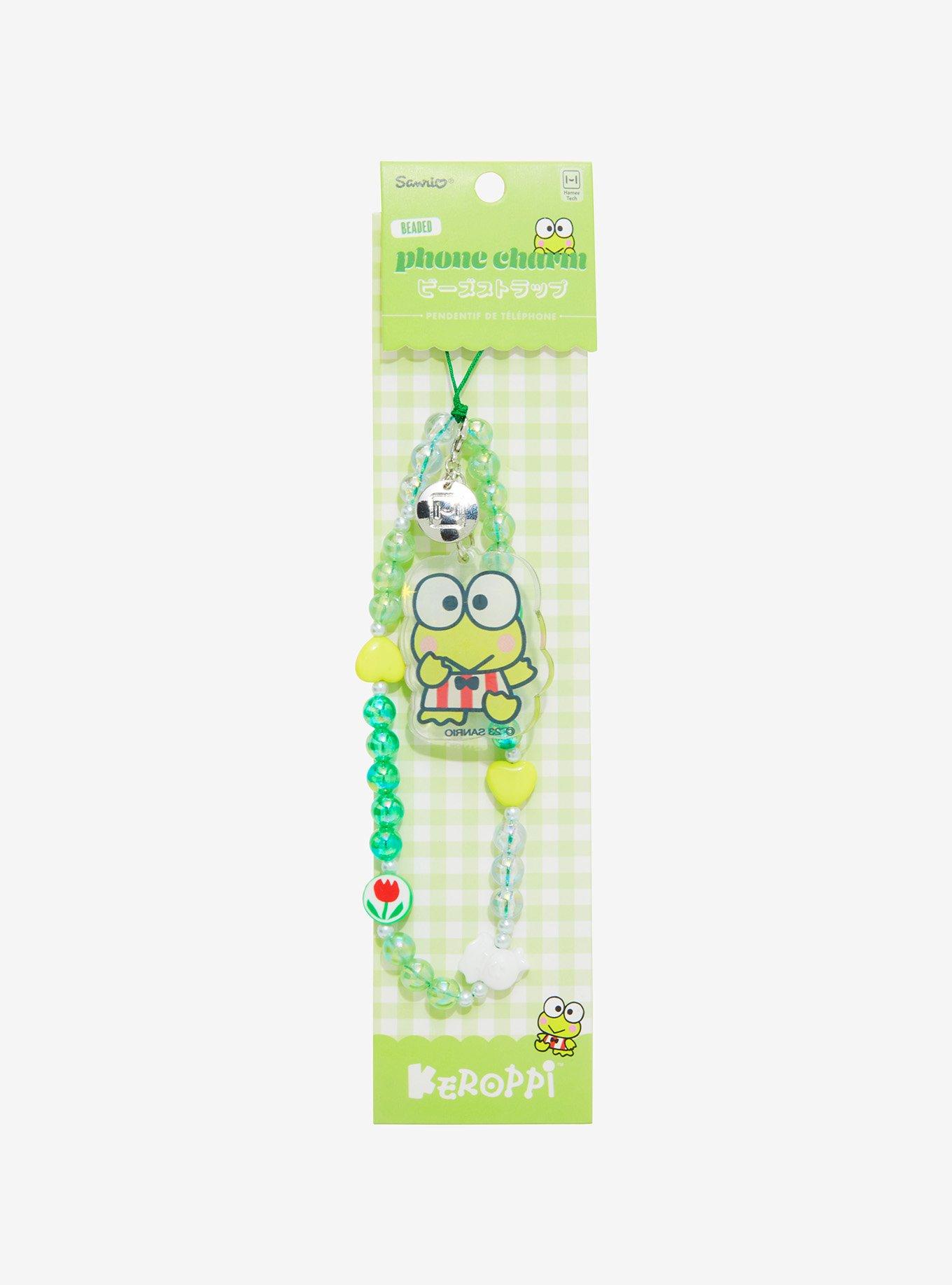 Keroppi Bead Phone Charm