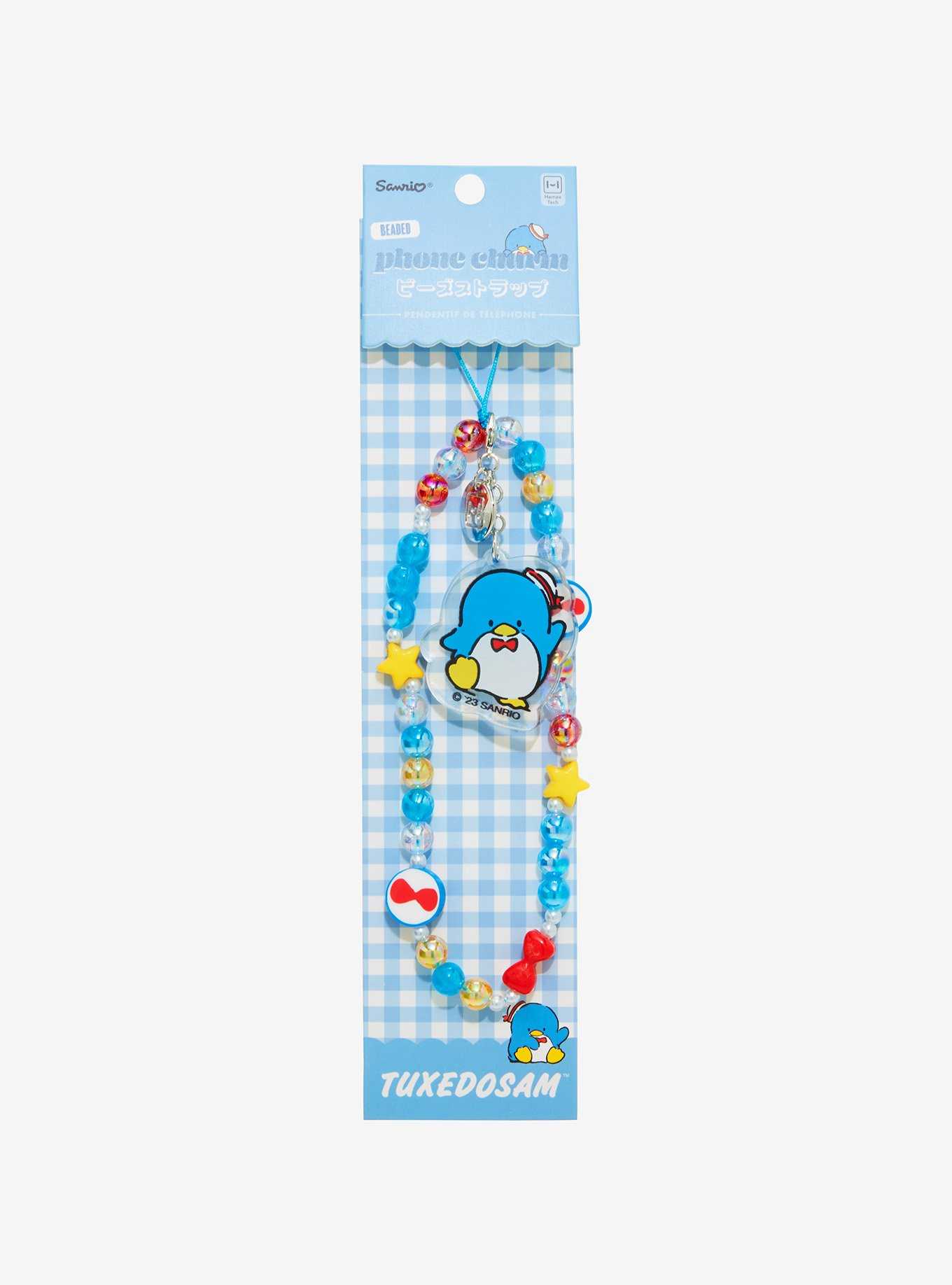 Tuxedo Sam Bead Phone Charm, , hi-res